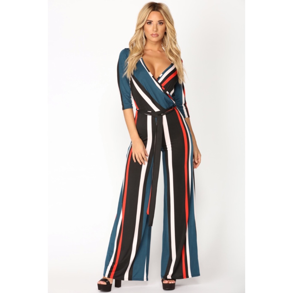 Brunch at Tiffany’s Jumpsuit - Multi
